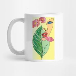 Flower Lady Mug